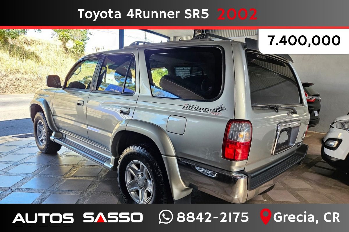 TOYOTA 4RUNNER SR5 2002