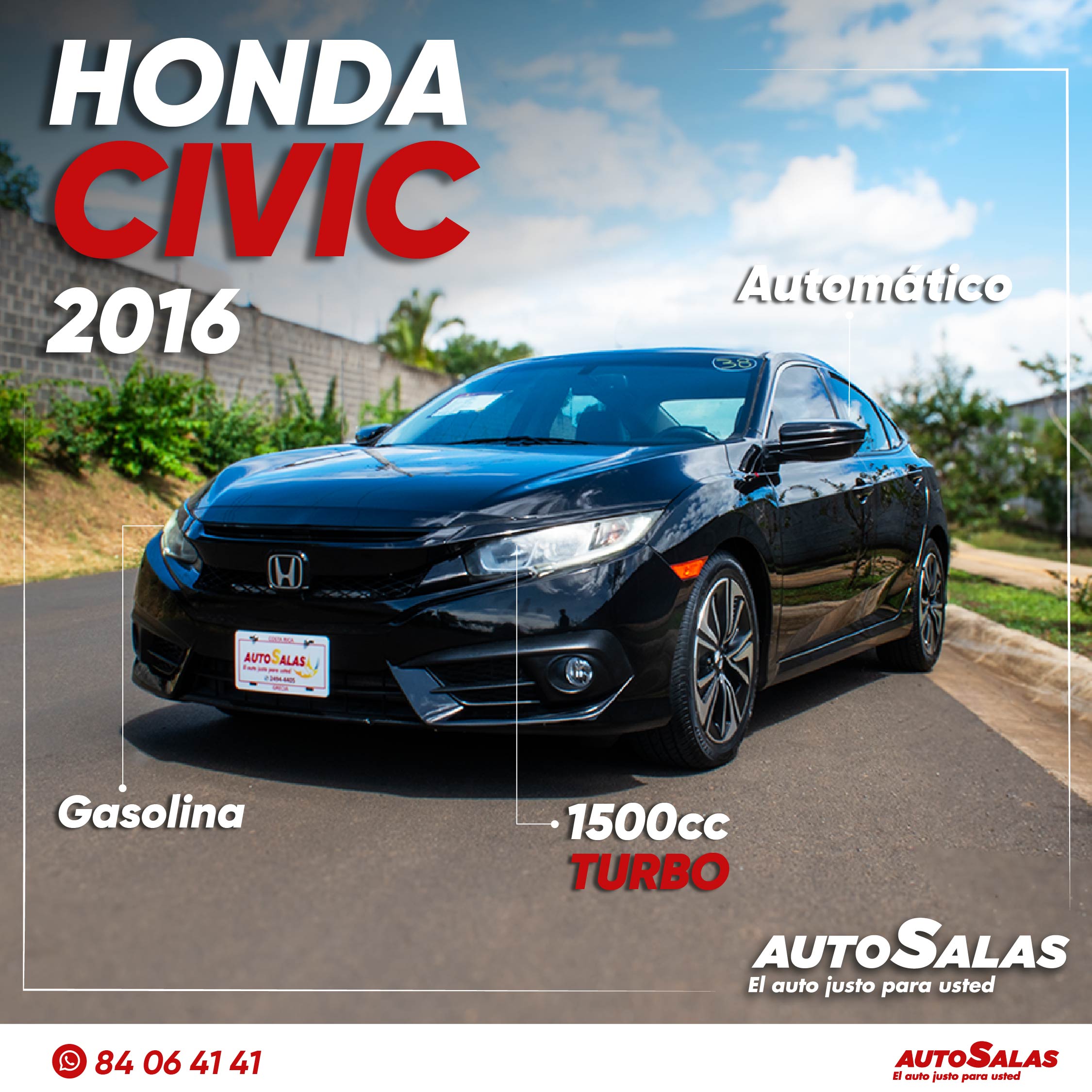 HONDA CIVIC 2016