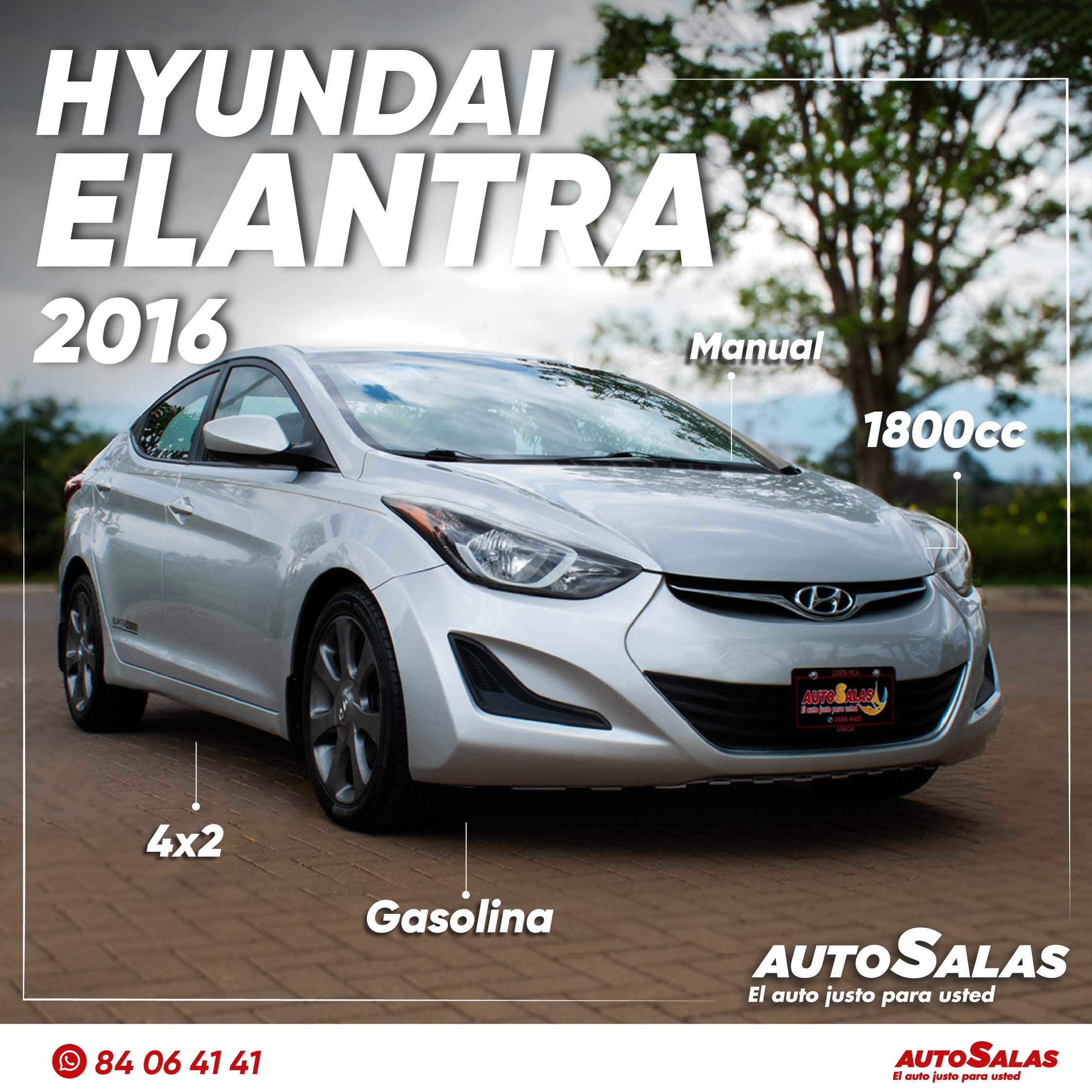 HYUNDAI ELANTRA 2016